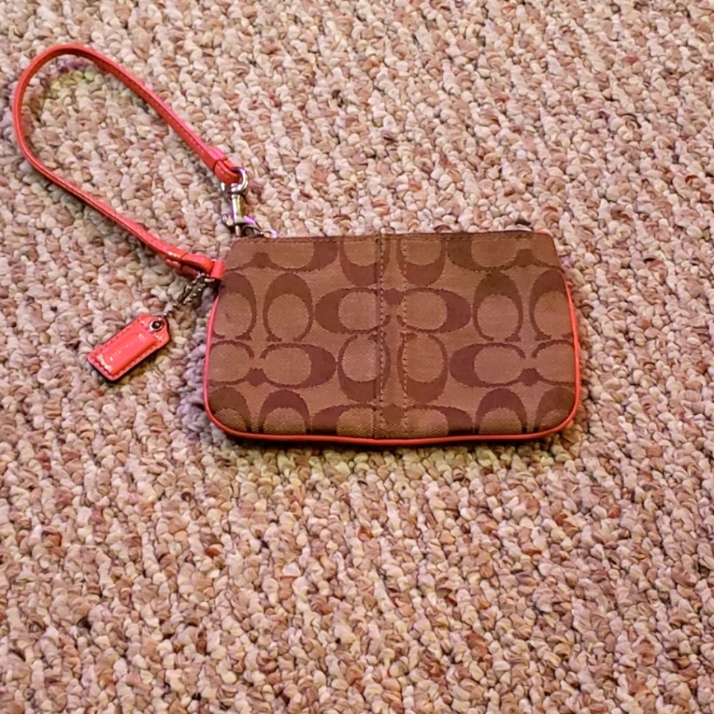 Used Coach Wristlet